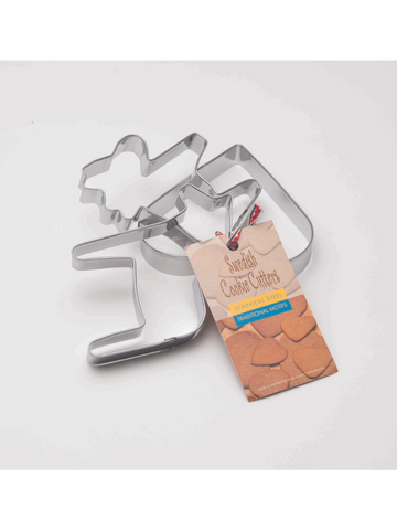 Cookie Cutter Swedish Set of 3