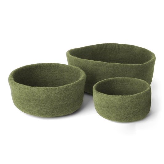 Gry & Sif Bowl Pine Green