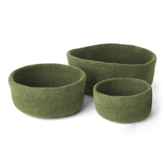 Gry & Sif Bowl Pine Green