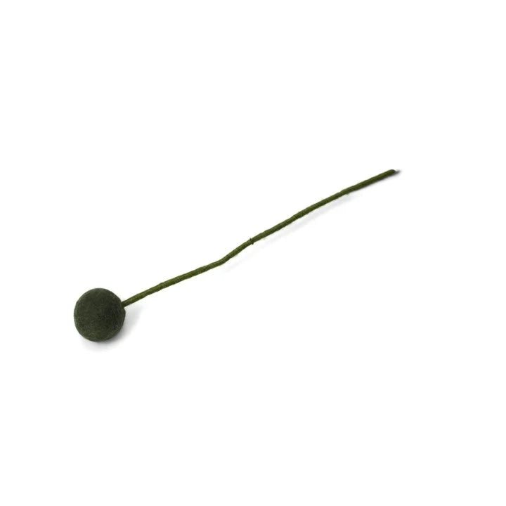 Gry & Sif Flower Pine Green Large