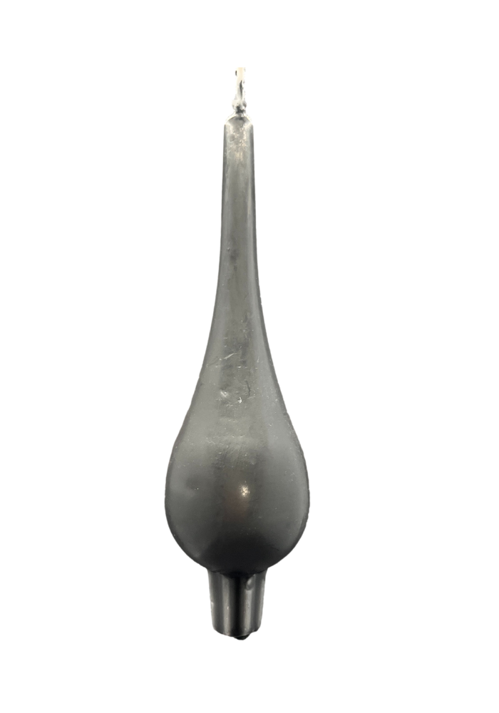 Drop Candle Large Dark Gray