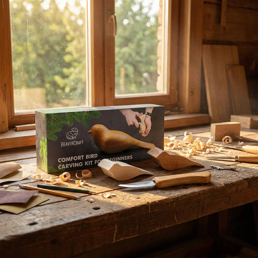 Comfort Bird Carving Whittling Starter Kit