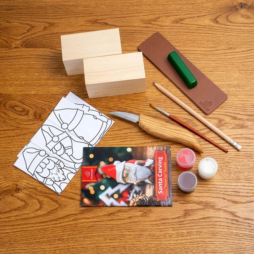 Santa Carving Kit - Complete Starter Whittling Kit
