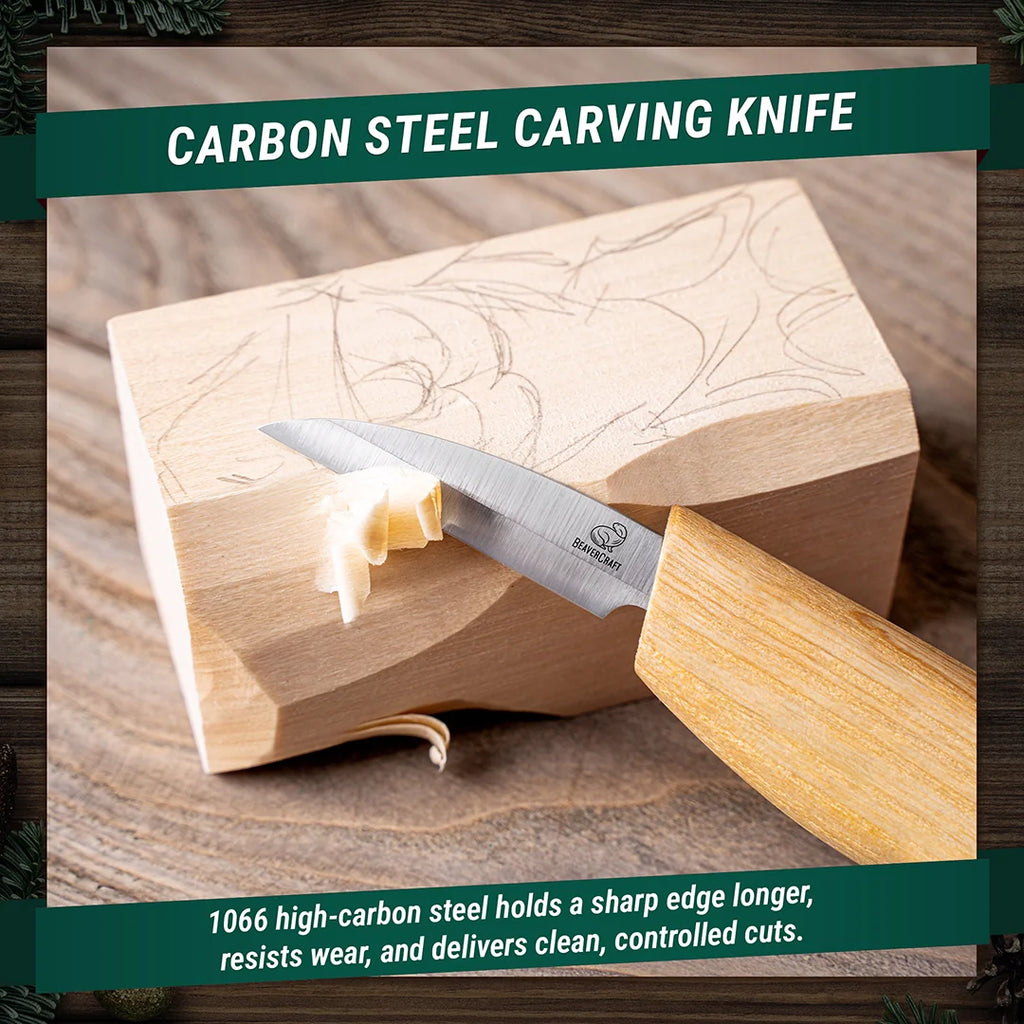Santa Carving Kit - Complete Starter Whittling Kit