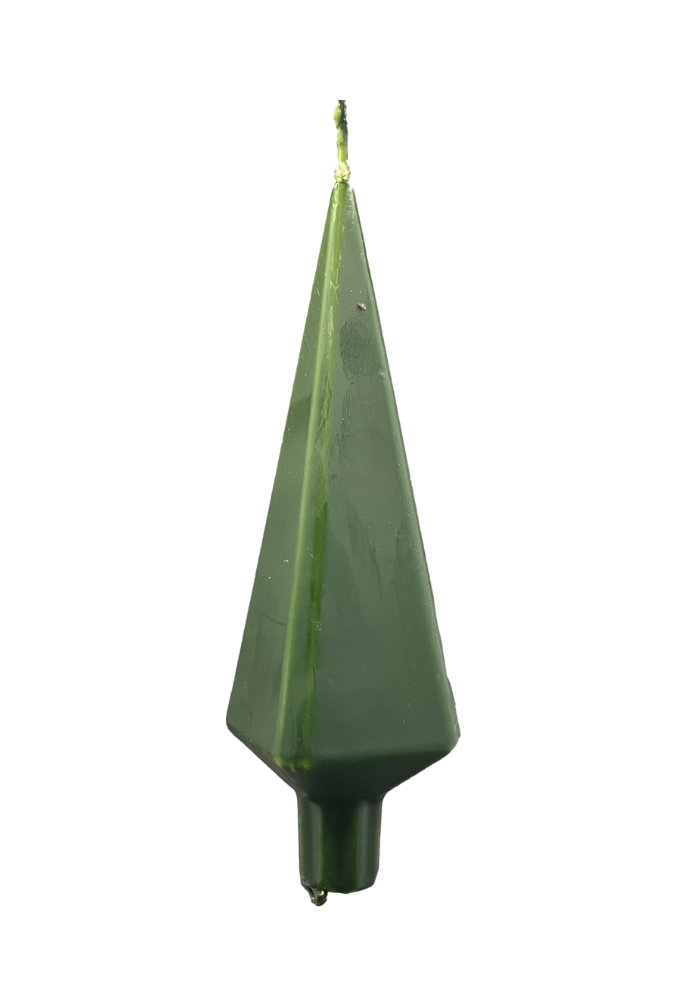 Pyramid Candle Green