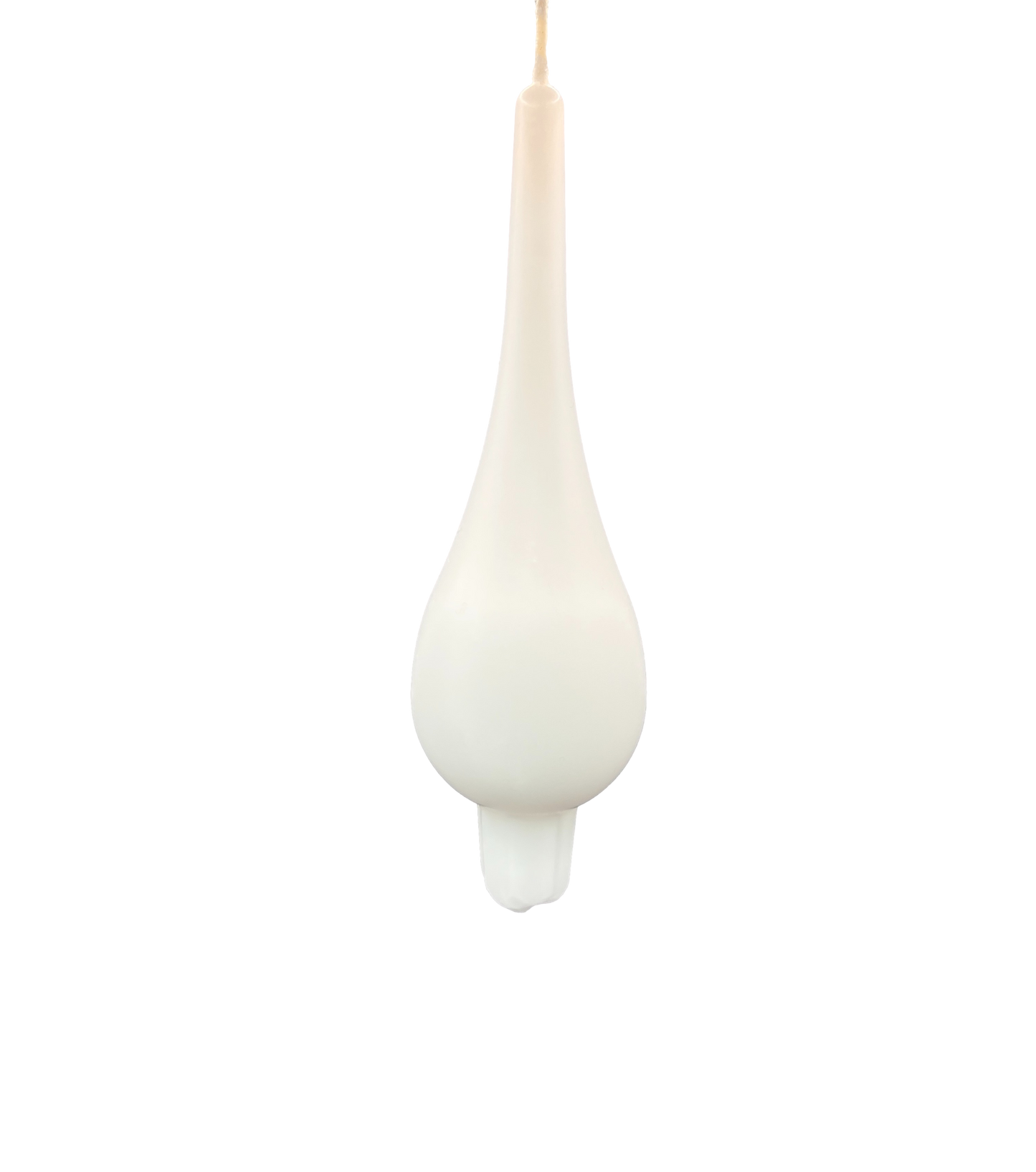 Drop Candle Large White