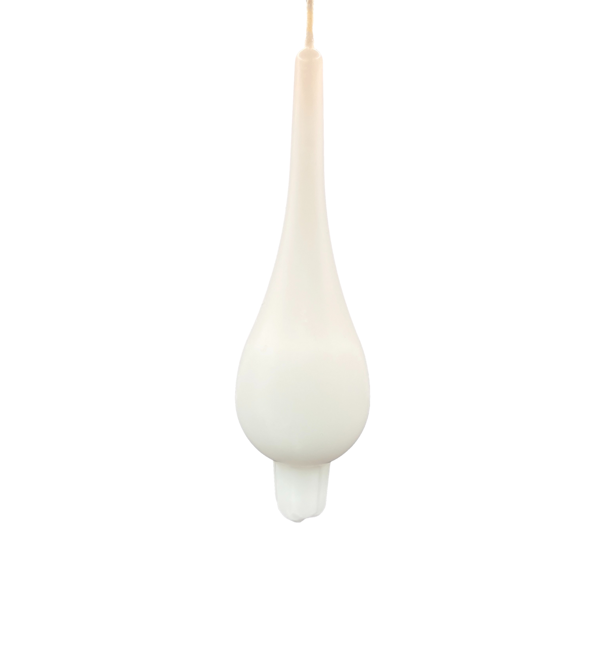Drop Candle Large White