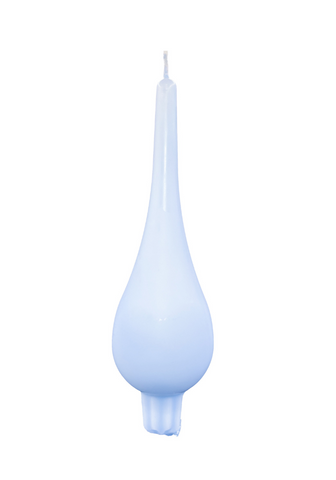 Drop Candle Large Light Blue
