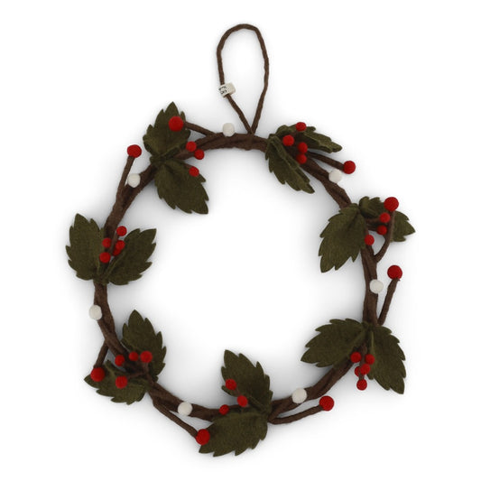 Gry & Sif Wreath Holly