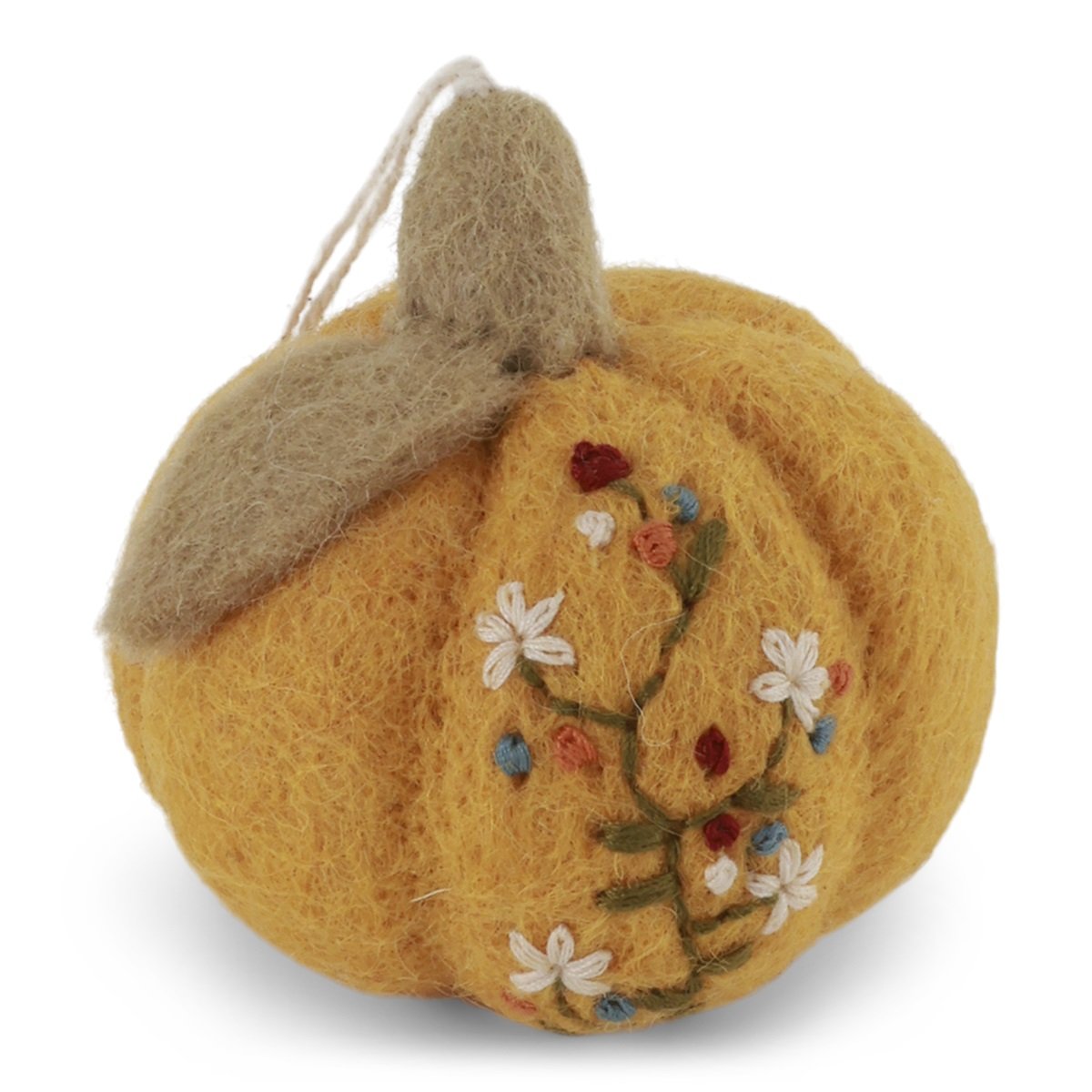 Gry & Sif Pumpkin with Embroidery