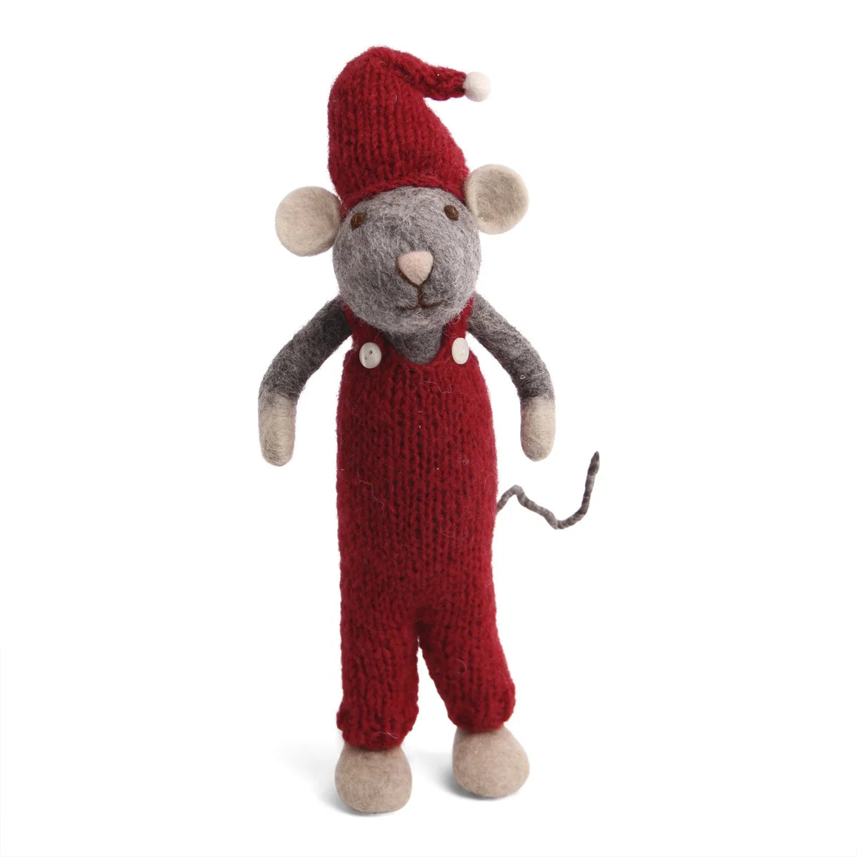 Gry & Sif Mouse with Red Pants Large