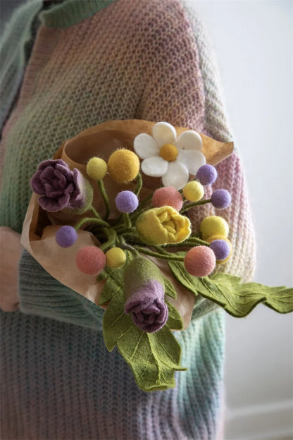 Gry & Sif Flower Simple Sea Blue