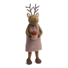 Gry & Sif Reindeer with Berries Large