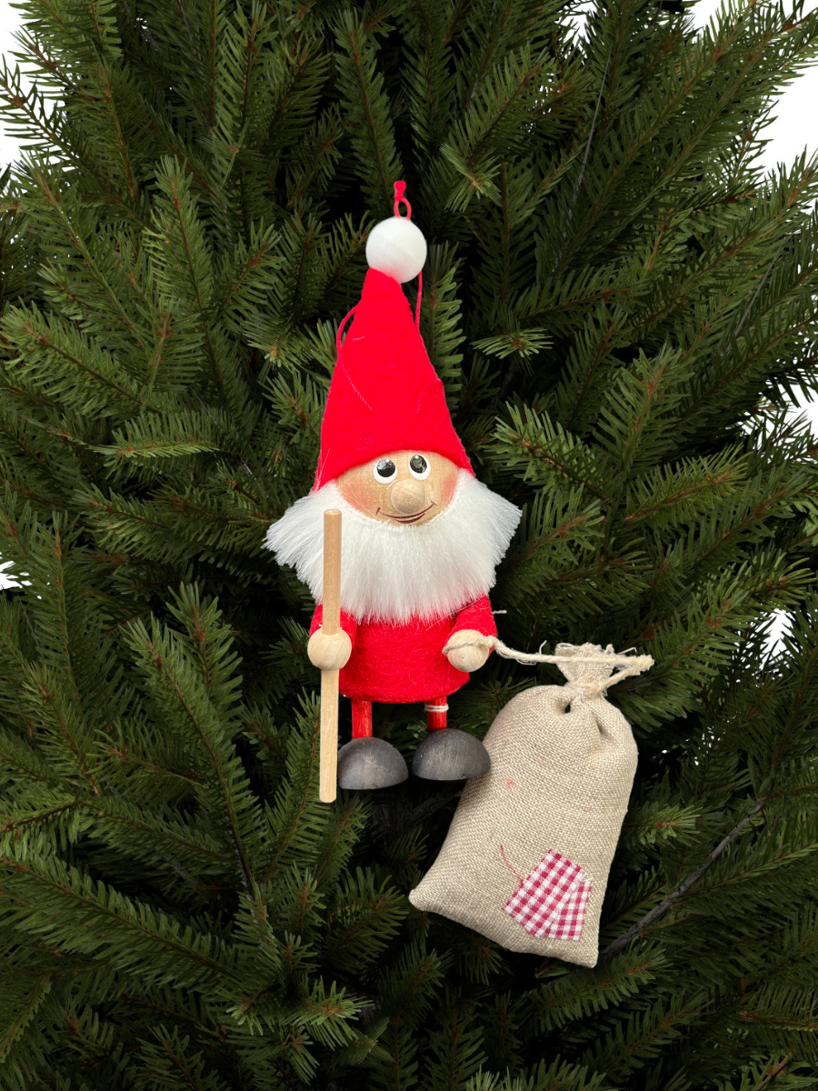 Elf with Gift Bag