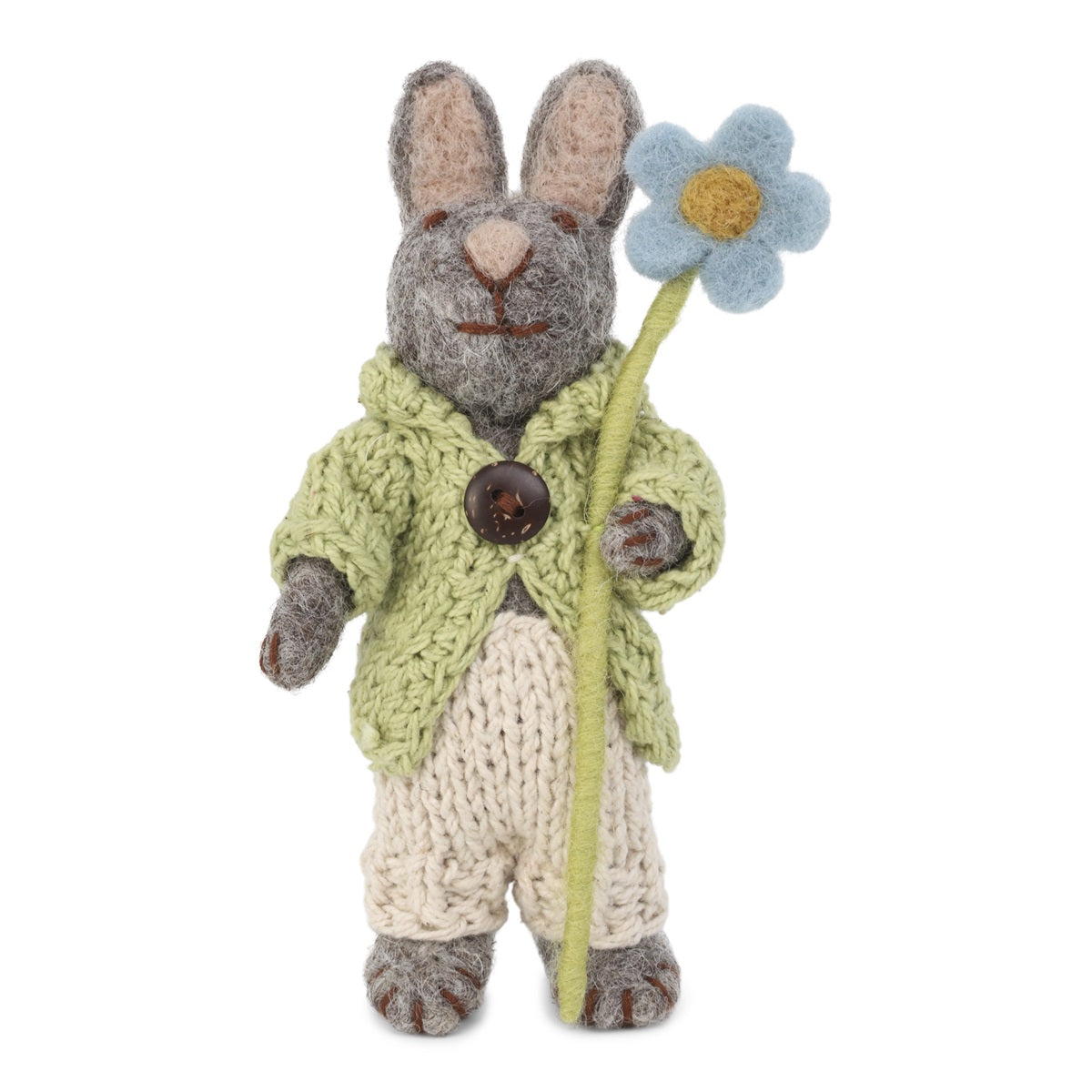 Gry & Sif Bunny Blue Flower