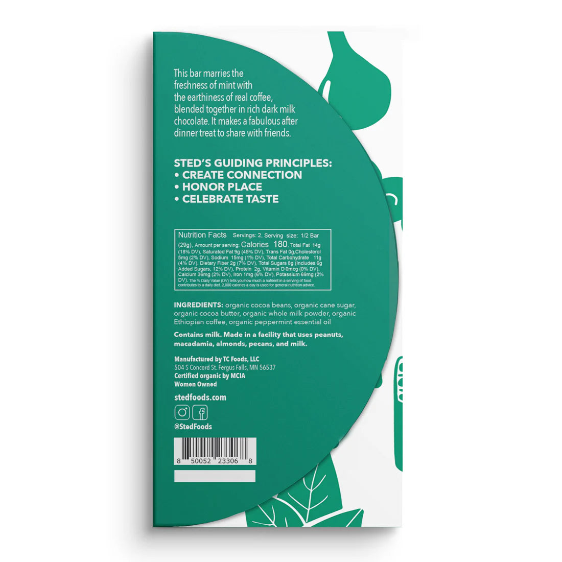 STED Mint Mocha Bar