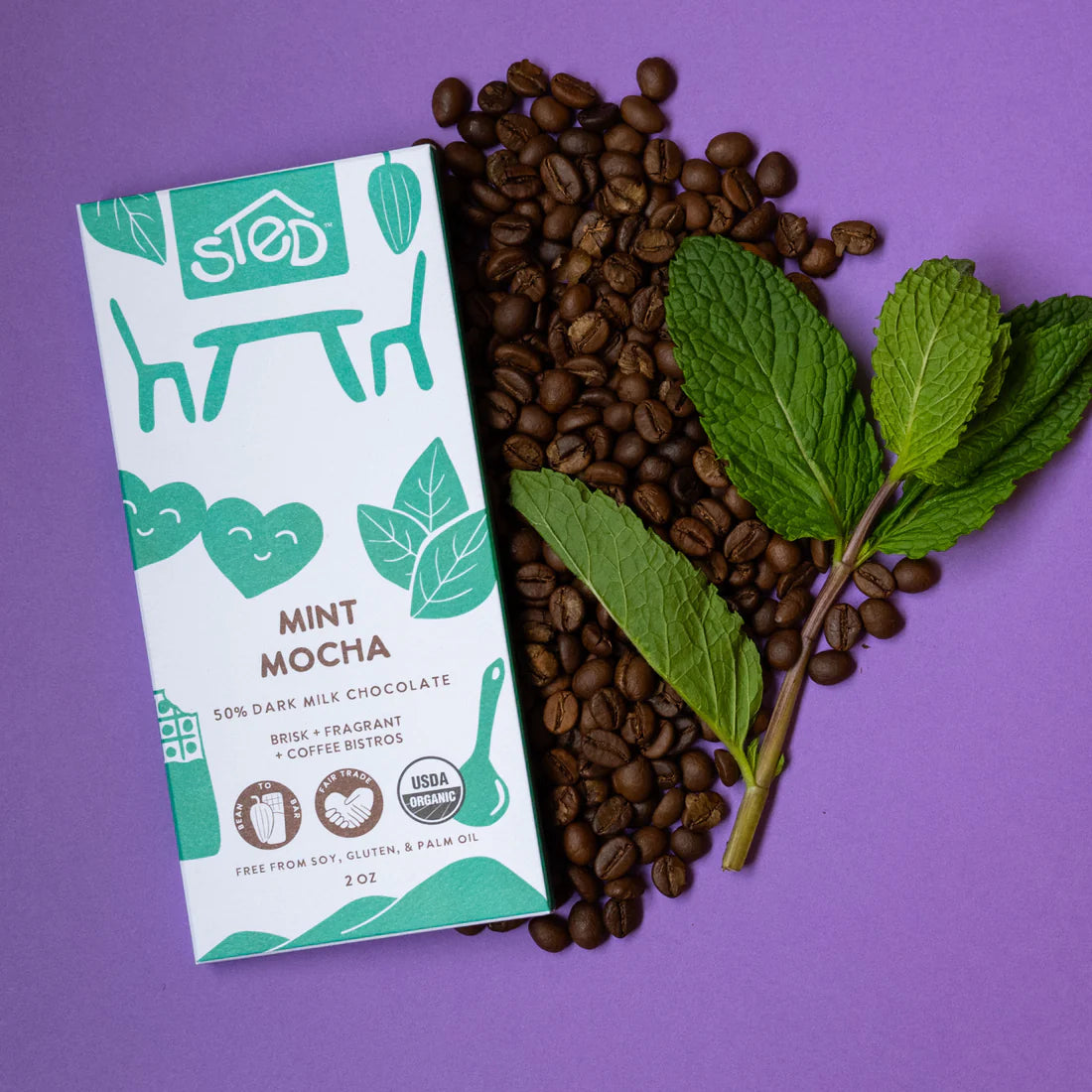 STED Mint Mocha Bar