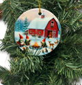 Ornament Gnomes & Animals by Fire