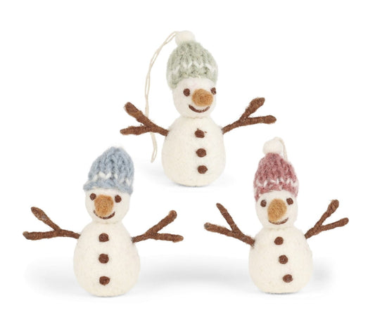 Gry & Sif Snowman Colorful Hats
