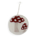 Gry & Sif Christmas Bauble with Mushrooms