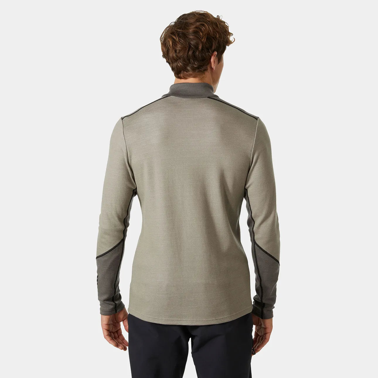 HH Men's Lifa Merino Midweight Half Zip Base Layer