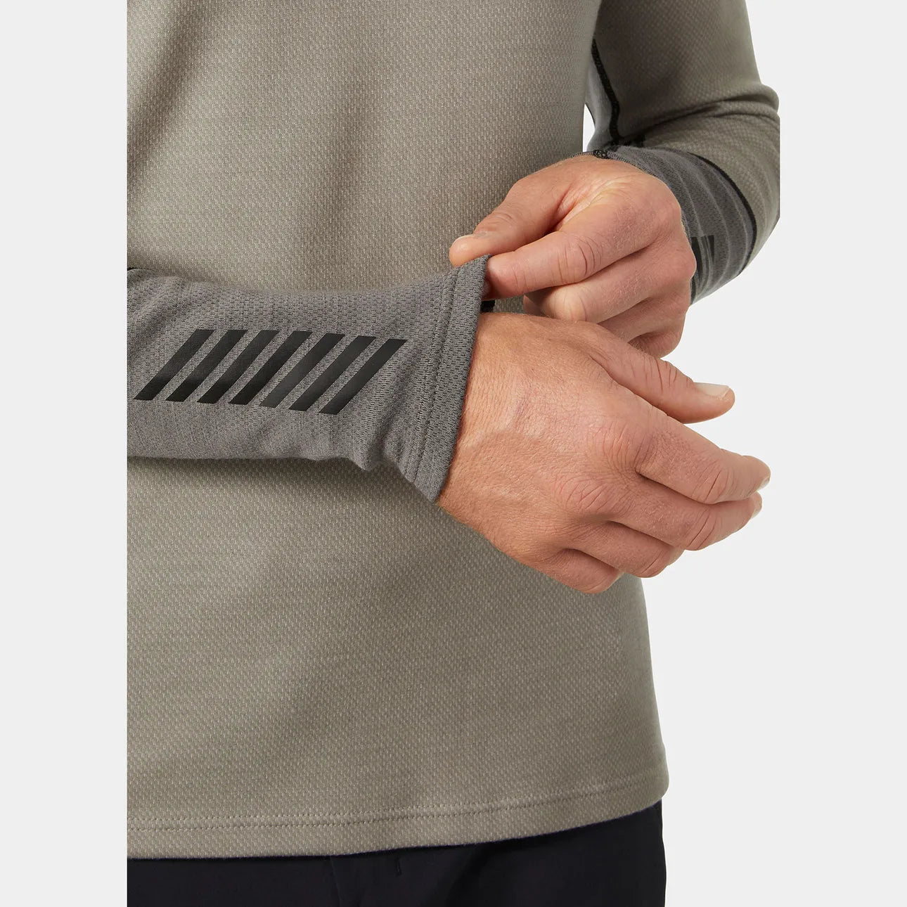 HH Men's Lifa Merino Midweight Half Zip Base Layer