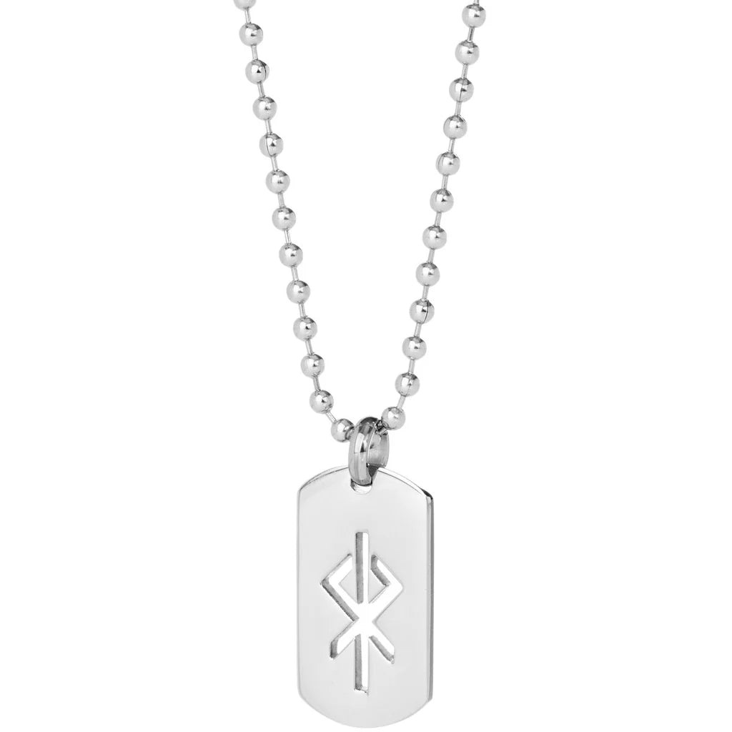 Alrun Heart Steel Dog-Tag
