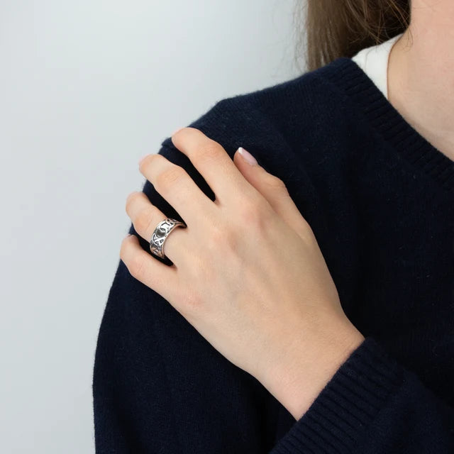Hillestad Urnes Silver Ring