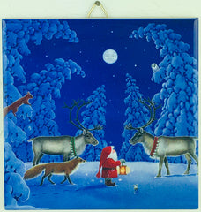Tile Eva Tomte & Reindeer