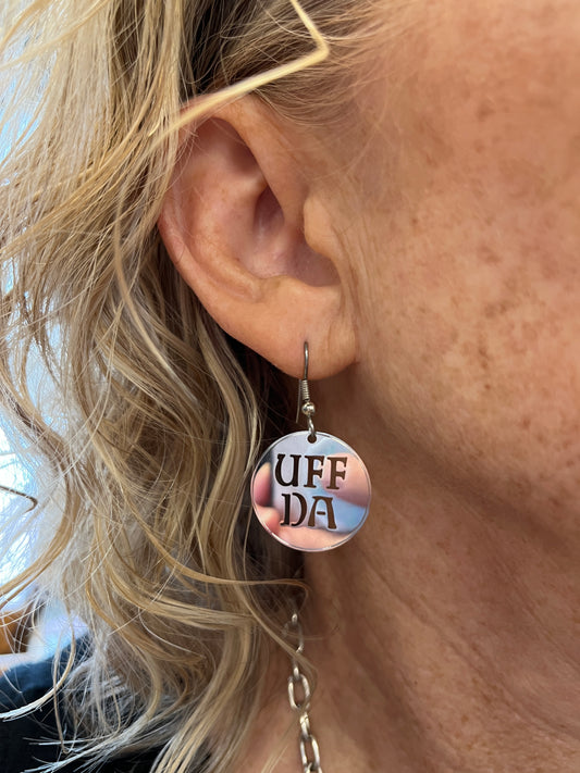 Earrings Uff Da Silver