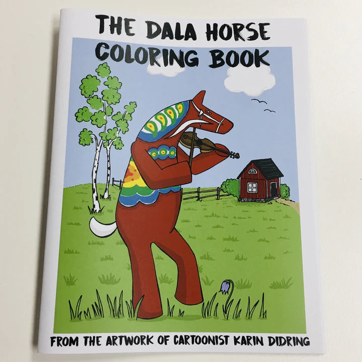 Dala Horse Coloring Book