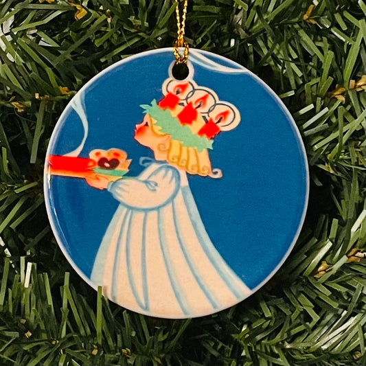 Ornament Blue Lucia