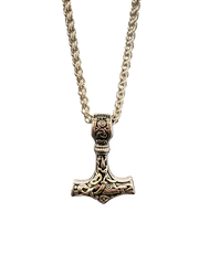 Thors Hammer Mjolnir Craft Necklace