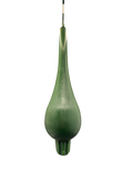 Drop Candle Large Dark Green
