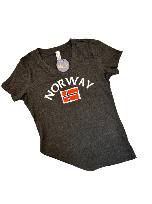 Tshirt Women V-neck Norway
