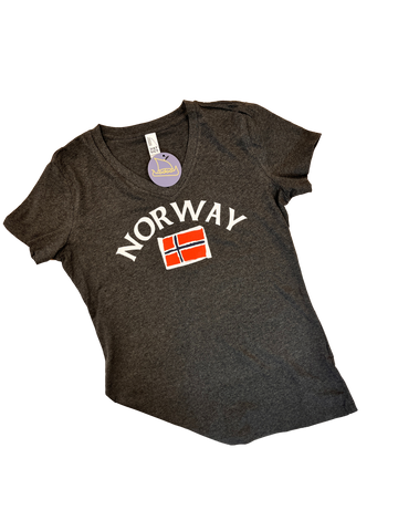 Tshirt Women V-neck Norway