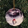 Ornament Tomte with Walking Stick