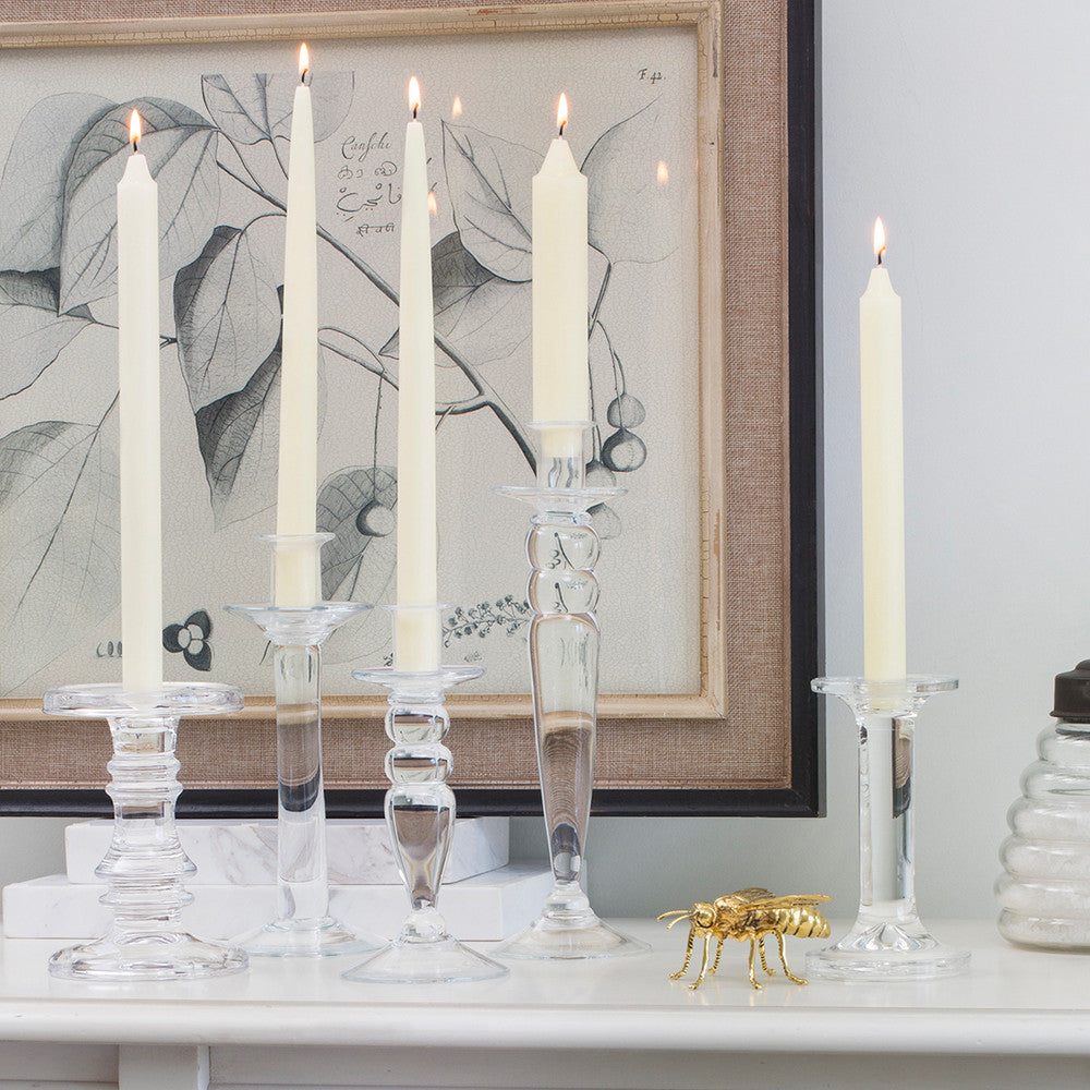 Root Dinner Candle Ivory 9"