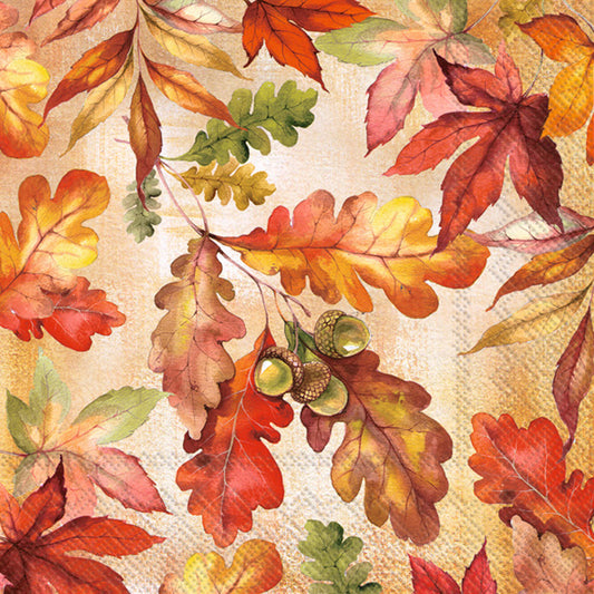 Bright Autumn Lunch Napkins