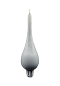 Drop Candle Large Gray Blue