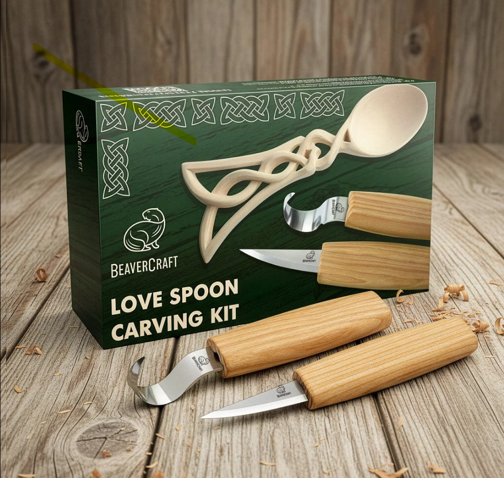 Celtic Spoon Carving DIY Craft Kit