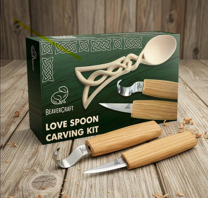 Celtic Spoon Carving DIY Craft Kit