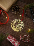 Metal Ornament Winterland Tomte