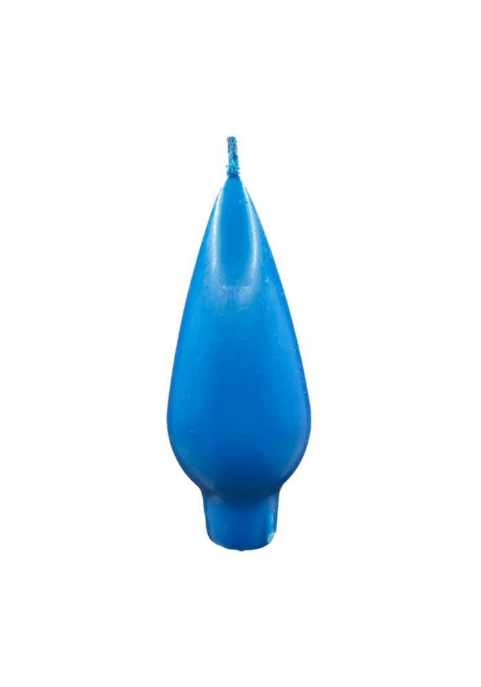 Drop Candle Small Medium Blue