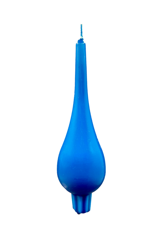 Drop Candle Large Blue