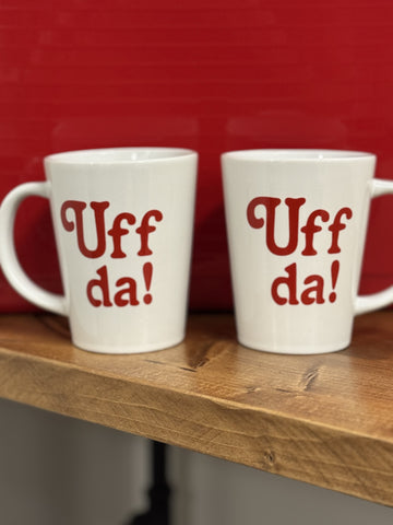 Mug Uff Da White Mug Latte Style
