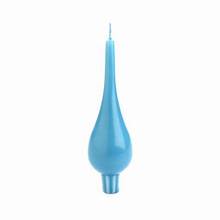 Drop Candle Large Aqua