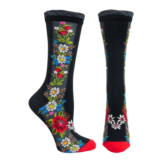Sock Ozone Japonism Black