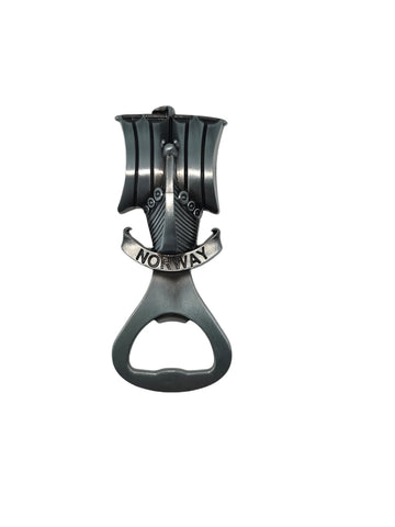 Bottle Opener Viking Ship Norway with Magnet