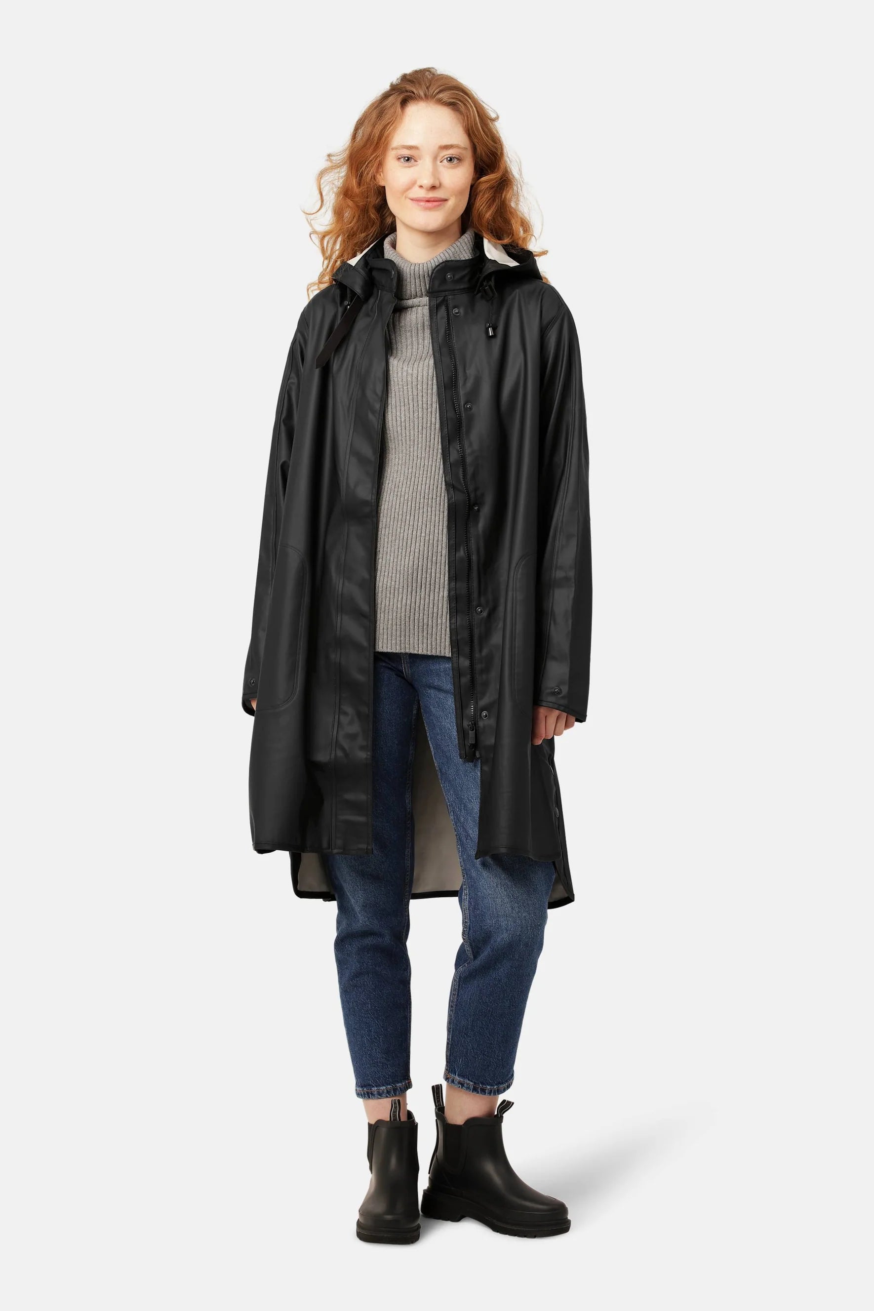 Ilse Jacobsen Women Raincoat Hood RAIN71